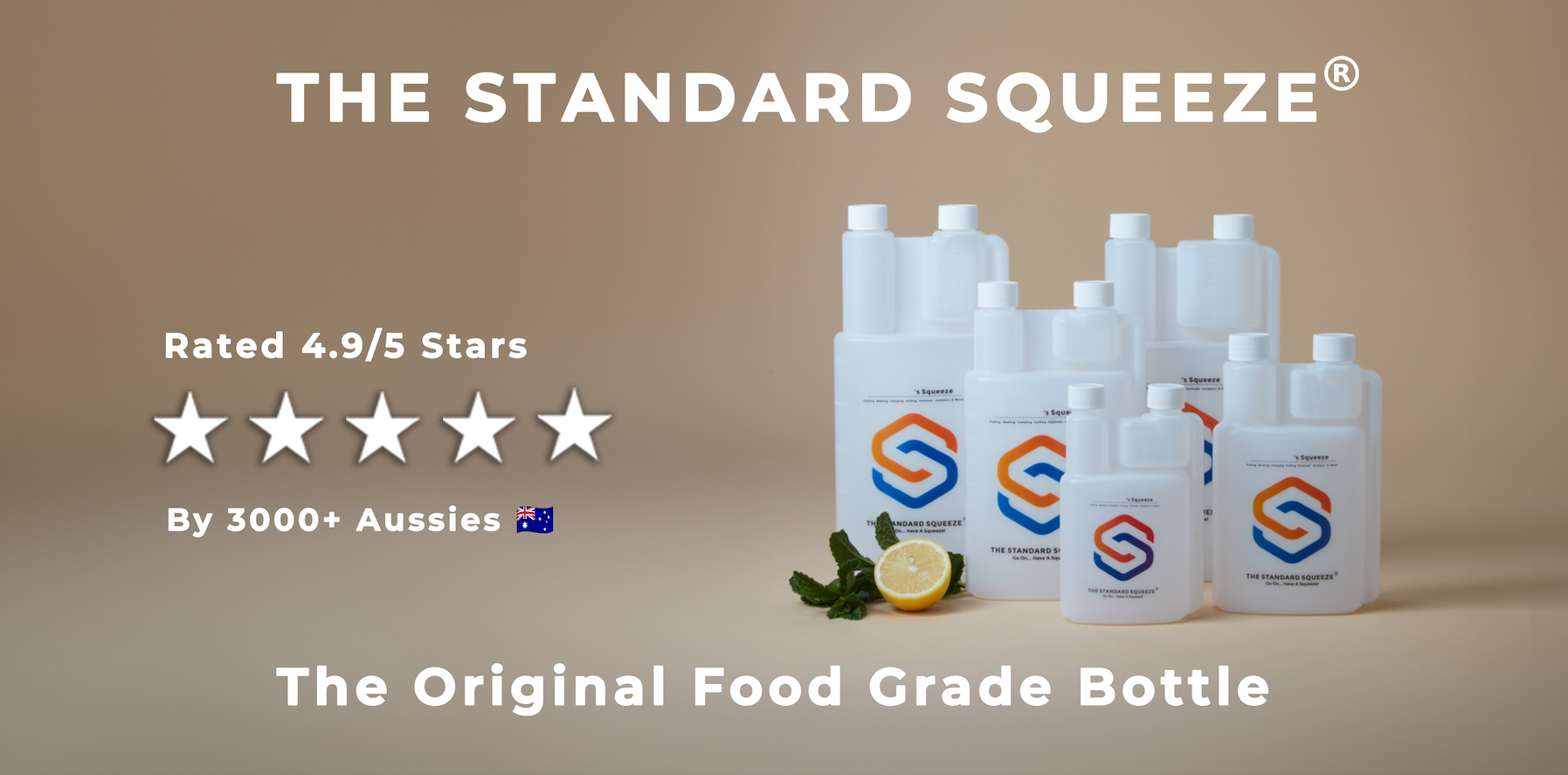 The Standard Squeeze | The Original food-grade bottle
– The Standard Squeeze AU/NZ