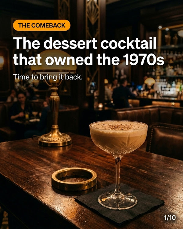 Brandy Alexander recipe slide 1
