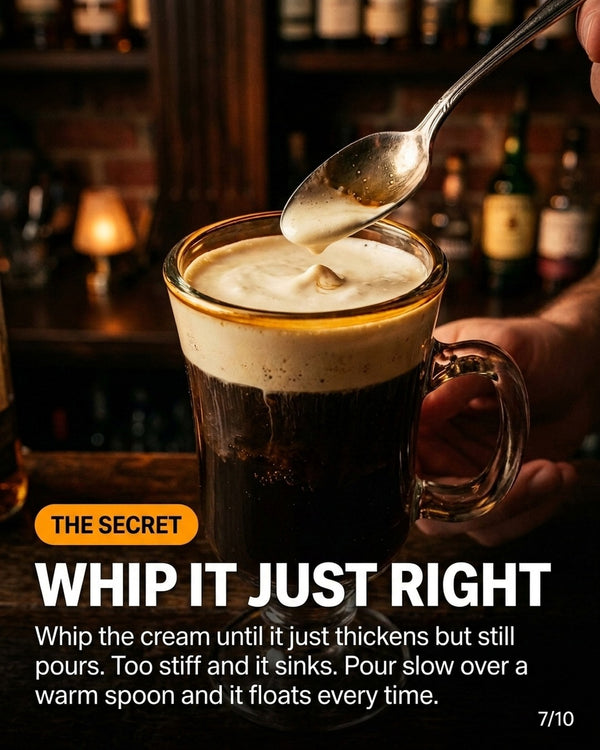 Irish Coffee recipe slide 7