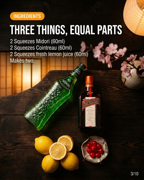 Japanese Slipper recipe slide 3