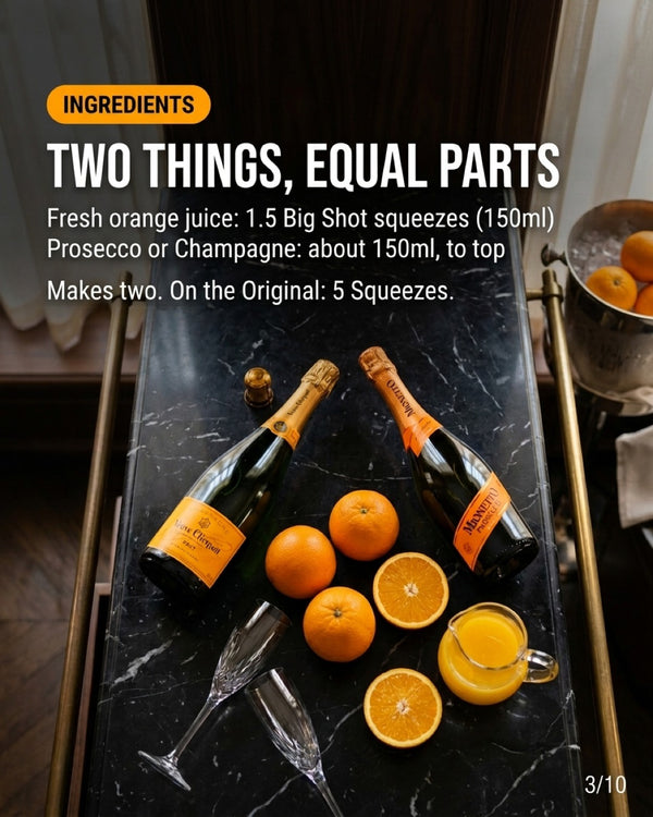 Mimosa recipe slide 3