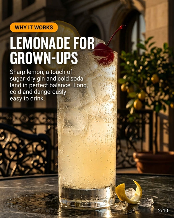 Tom Collins recipe slide 2