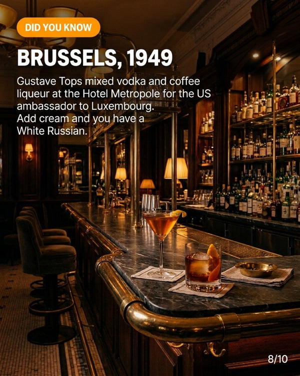 White Russian recipe slide 8