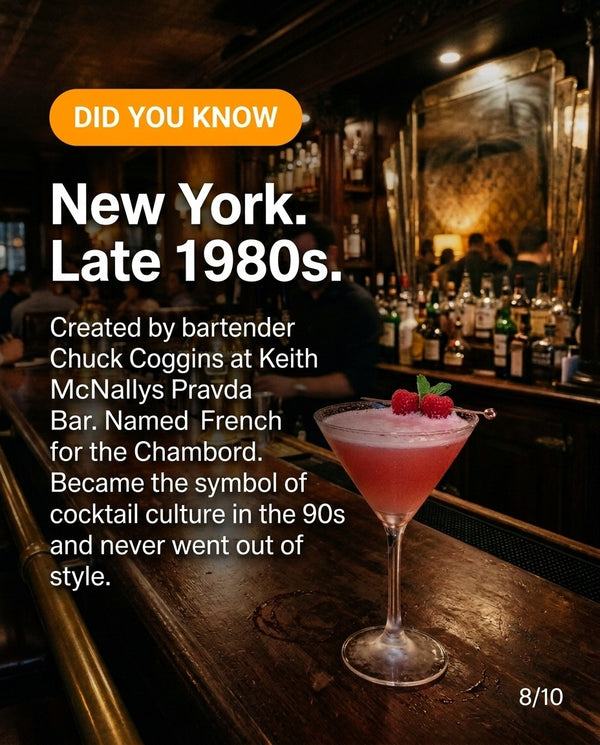 French Martini recipe slide 8