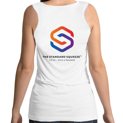 Womens Squeeze Singlet - The Standard Squeeze AU/NZ Free Shipping Alcohol bottle Food Grade