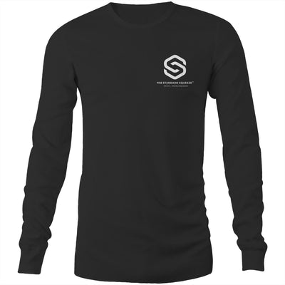 Mens Long Sleeve AS Colour (All White Logo)